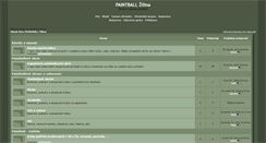 Desktop Screenshot of forum.paintballzilina.sk