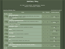 Tablet Screenshot of forum.paintballzilina.sk